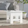 Image de Table Basse Blanc 55x55x42 Cm Bois D'ingénierie Vidaxl