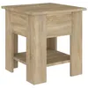 Image de Table Basse Chêne Sonoma 40x40x42 Cm Bois D'ingénierie Vidaxl