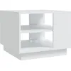 Image de Table Basse Blanc 55x55x43 Cm Bois D'ingénierie Vidaxl