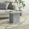 Image de Table Basse Gris Béton 55,5x55,5x40 Cm Bois D'ingénierie Vidaxl