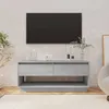 Image de Meuble Tv Sonoma Gris 102x41x44 Cm Bois D'ingénierie Vidaxl