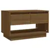 Image de Vidaxl meuble tv chêne marron 70x41x44 cm bois d'ingénierie