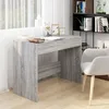 Image de Bureau Sonoma Gris 101x50x76,5 Cm Bois D'ingénierie Vidaxl