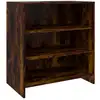 Image de Vidaxl buffet chêne fumé 70x40,5x75 cm bois d'ingénierie