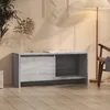 Image de vidaXL Meuble TV Sonoma gris 90 x 35 x 40 cm Aggloméré