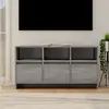 Image de Meuble Tv Sonoma Gris 102x37,5x52,5 Cm Bois D'ingénierie Vidaxl