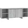Image de Vidaxl meuble tv sonoma gris 130x35x50 cm bois d'ingénierie