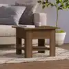 Image de Table Basse Chêne Marron 55x55x42 Cm Bois D'ingénierie Vidaxl