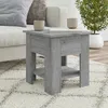 Image de Table Basse Sonoma Gris 40x40x42 Cm Bois D'ingénierie Vidaxl