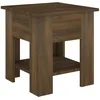 Image de Table Basse Chêne Marron 40x40x42 Cm Bois D'ingénierie Vidaxl