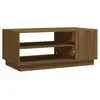 Image de Vidaxl table basse chêne marron 102x55x43 cm bois d'ingénierie
