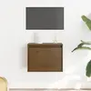 Image de Armoire Murale Marron Miel 45x30x35 Cm Bois De Pin Massif Vidaxl