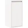Image de Armoire Murale Blanc 30x30x60 Cm Bois De Pin Massif Vidaxl
