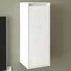 Image de vidaXL Armoire murale Blanc 30x30x80 cm Bois de pin massif