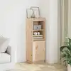 Image de Buffet Haut 37x34x110 Cm Bois Massif De Pin Vidaxl