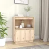 Image de Buffet 60x34x75 Cm Bois Massif De Pin Vidaxl