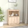 Image de vidaXL Buffet 60x34x75 cm Bois massif de pin