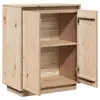 Image de Vidaxl buffet 60x34x75 cm bois massif de pin