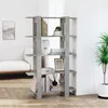 Image de Bibliothèque/séparateur De Pièce Gris Béton 100x30x160 Cm Vidaxl