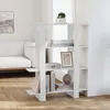 Image de vidaXL Bibliothèque-Séparateur de pièce Blanc 100x30x1235 cm 811538