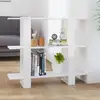 Image de Bibliothèque/séparateur De Pièce Blanc Brillant 100x30x87 Cm Vidaxl