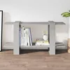 Image de Bibliothèque Gris Béton 100x30x51 Cm Bois D'ingénierie Vidaxl