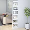 Image de Bibliothèque/séparateur De Pièce Blanc 40x30x198 Cm Vidaxl