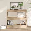 Image de Bibliothèque/séparateur De Pièce Chêne Sonoma 80x30x72 Cm Vidaxl