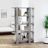 Image de vidaXL Bibliothèque/Séparateur de pièce Sonoma gris 100x30x160 cm 813561