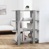 Image de Bibliothèque/séparateur De Pièce Sonoma Gris 100x30x123,5 Cm Vidaxl