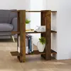 Image de Bibliothèque/séparateur De Pièce Chêne Fumé 80x30x87 Cm Vidaxl