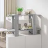 Image de vidaXL Bibliothèque/Séparateur de pièce Sonoma gris 80x30x51 cm 813582