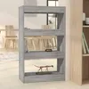 Image de Bibliothèque/séparateur De Pièce Sonoma Gris Bois D'ingénierie Vidaxl