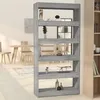 Image de Bibliothèque/séparateur De Pièce Sonoma Gris Bois D'ingénierie Vidaxl