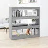 Image de Bibliothèque/séparateur De Pièce Sonoma Gris 100x30x103 Cm Vidaxl