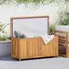 Image de Boîte De Jardin 114x50x58 Cm Bois Massif De Teck Vidaxl