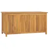 Image de vidaXL Boîte de jardin 114x50x58 cm Bois massif de teck