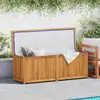 Image de Boîte De Jardin 150x50x55 Cm Bois Massif De Teck Vidaxl