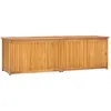 Image de Boîte De Jardin 175x50x55 Cm Bois Massif De Teck Vidaxl