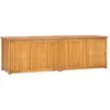 Image de vidaXL Boîte de jardin 175x50x55 cm Bois massif de teck