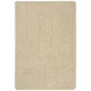 Image de Tapis Shaggy Antidérapant Crème 160x230 Cm Vidaxl