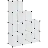 Image de Cubes De Rangement 9 Pcs Transparent Pp Vidaxl