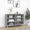 Image de Buffet Sonoma Gris 103,5x35x70 Cm Bois D'ingénierie Vidaxl