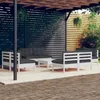 Image de vidaXL Salon de jardin 9 pcs avec coussins anthracite bois de pin 3096047
