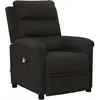 Image de Fauteuil De Massage Noir Tissu Vidaxl