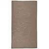 Image de Tapis À Tissage Plat D'extérieur 80x150 Cm Marron Vidaxl