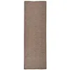 Image de Tapis À Tissage Plat D'extérieur 80x250 Cm Marron Vidaxl