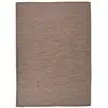 Image de Tapis À Tissage Plat D'extérieur 140x200 Cm Marron Vidaxl