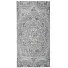 Image de Tapis À Tissage Plat D'extérieur 100x200 Cm Motif Bleu Vidaxl