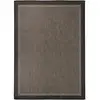 Image de Tapis À Tissage Plat D'extérieur 120x170 Cm Marron Foncé Vidaxl